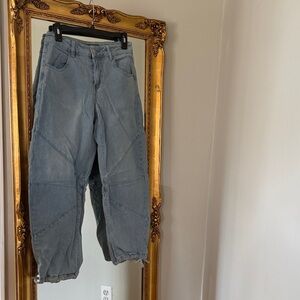 Tie bottom Barrel Jeans